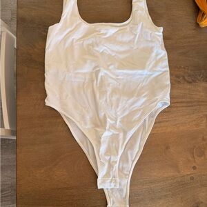 a new day White bodysuit